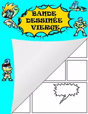 Couverture du produit · Bande dessinée vierge: Grande variété de modèles de bandes dessinées pour que les enfants dessinent et composent des histoires