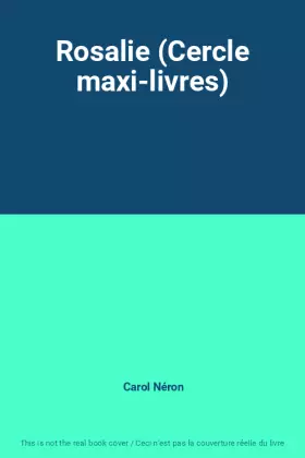 Couverture du produit · Rosalie (Cercle maxi-livres)