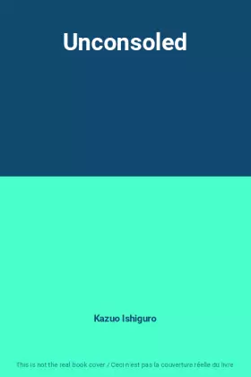 Couverture du produit · Unconsoled