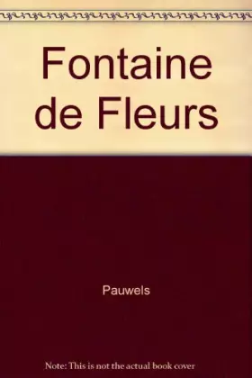 Couverture du produit · Fontaine de fleurs : vincent decock arrange des fleurs sud-africaines