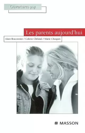 Couverture du produit · Les parents aujourd'hui