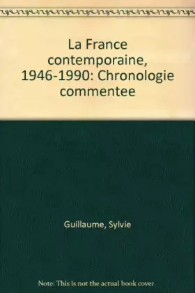 Couverture du produit · La France contemporaine  Tome 1 : La IVe République