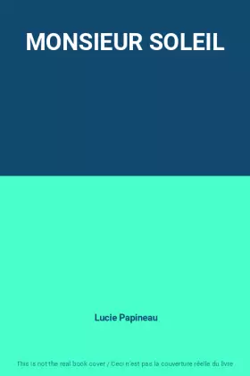 Couverture du produit · MONSIEUR SOLEIL