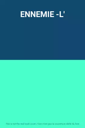 Couverture du produit · ENNEMIE -L'