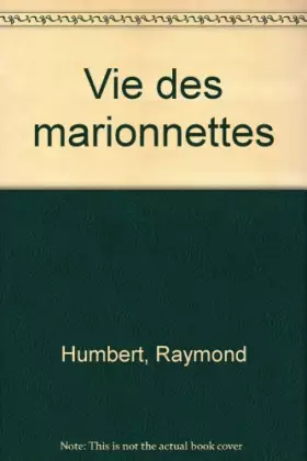 Couverture du produit · la Vie des marionnettes