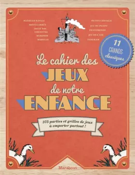 Couverture du produit · Le cahier de jeux de notre enfance