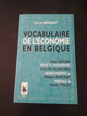 Couverture du produit · Vocabulaire De L'Économie en Belgique