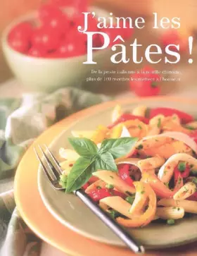 Couverture du produit · J'aime les pâtes!