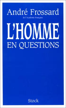 Couverture du produit · L'homme en questions