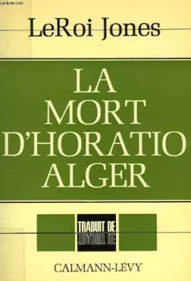 Couverture du produit · La mort d'horatio alger