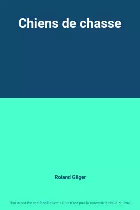 Couverture du produit · Chiens de chasse