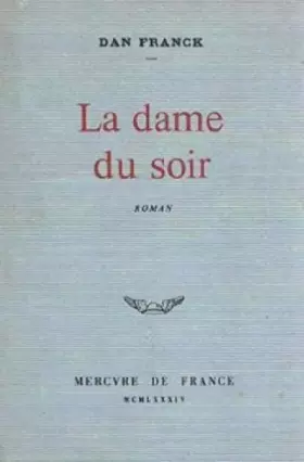 Couverture du produit · La dame du soir