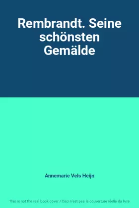 Couverture du produit · Rembrandt. Seine schönsten Gemälde