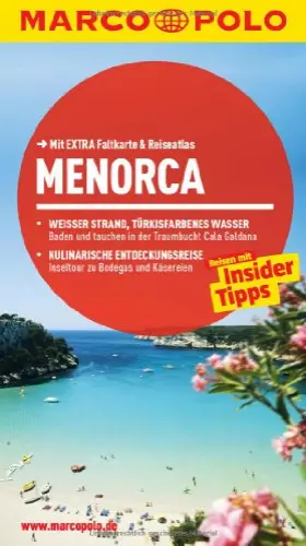 Couverture du produit · MARCO POLO Reiseführer Menorca: Reisen mit Insider-Tipps. Mit EXTRA Faltkarte & Reiseatlas