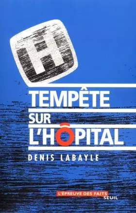 Couverture du produit · Tempête sur l'hôpital