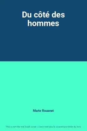 Couverture du produit · Du côté des hommes