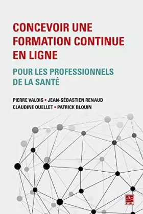 Couverture du produit · Concevoir une formation continue en ligne pour les professionnels de la santé