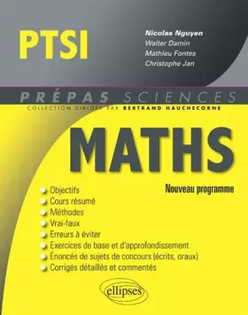 Couverture du produit · Maths PTSI Conforme au Programme 2013