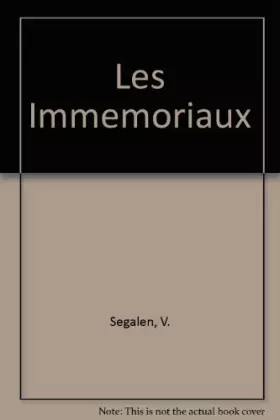 Couverture du produit · Les Immemoriaux