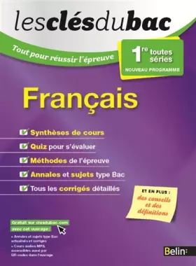 Couverture du produit · Les Clés du Bac - Tout pour réussir l'épreuve - Français 1re