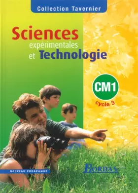 Couverture du produit · Sciences expérimentales et technologie CM1