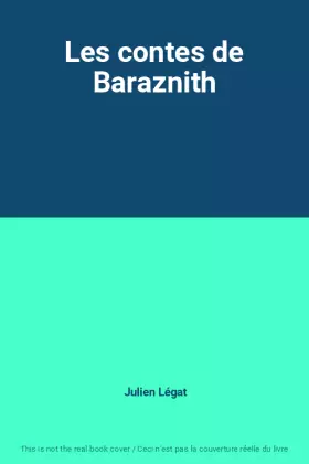 Couverture du produit · Les contes de Baraznith