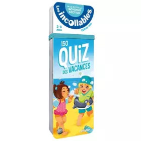 Couverture du produit · Les incollables - 150 quiz des vacances - De la petite à la moyenne section- Cahier de vacances