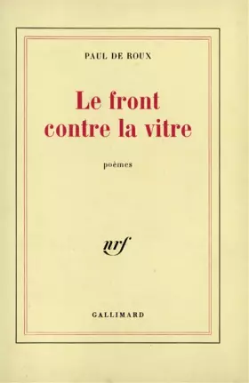 Couverture du produit · Le Front contre la vitre