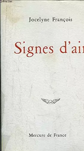 Couverture du produit · Signes d'air