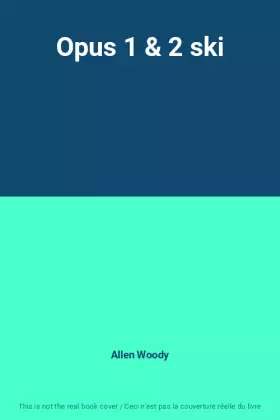 Couverture du produit · Opus 1 & 2 ski