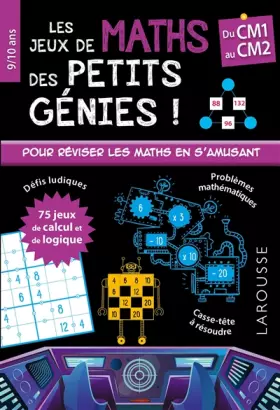 Couverture du produit · Mes jeux de maths des petits génies CM1