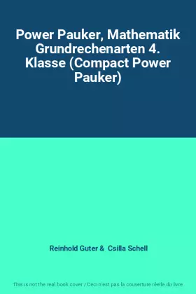 Couverture du produit · Power Pauker, Mathematik Grundrechenarten 4. Klasse (Compact Power Pauker)