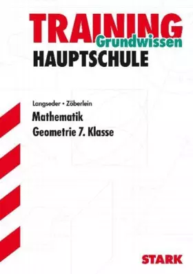 Couverture du produit · STARK Training Hauptschule - Mathematik 7. Kl. Geometrie (STARK-Verlag - Training)