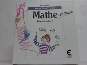 Couverture du produit · Mathe, Prozentrechnen: 7./8. Klasse