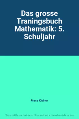 Couverture du produit · Das grosse Traningsbuch Mathematik: 5. Schuljahr