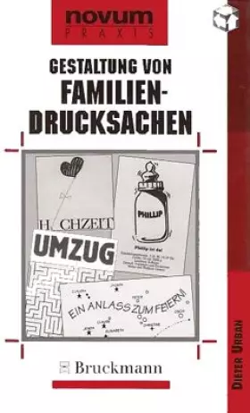 Couverture du produit · Gestaltung von Familiendrucksachen