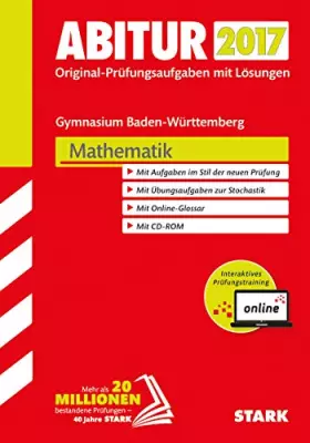 Couverture du produit · STARK Abiturprüfung Baden-Württemberg - Mathematik m. CD-ROM und Online-Prüfungstraining: Besteht aus: 1 Buch, 1 Online-Zugang.