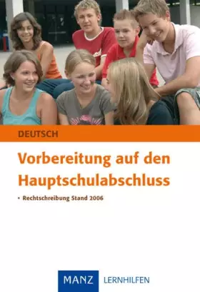 Couverture du produit · Deutsch - Vorbereitung auf den Hauptschulabschluss: Mit Lösungen