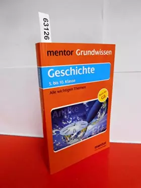 Couverture du produit · Mentor Grundwissen, Geschichte