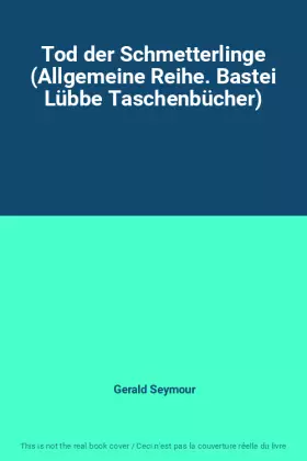 Couverture du produit · Tod der Schmetterlinge (Allgemeine Reihe. Bastei Lübbe Taschenbücher)
