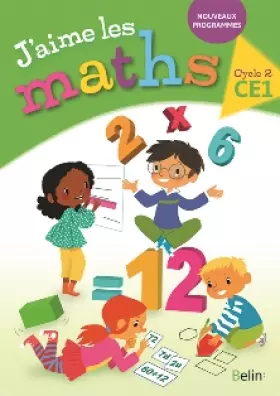 Couverture du produit · J'aime les maths CE1