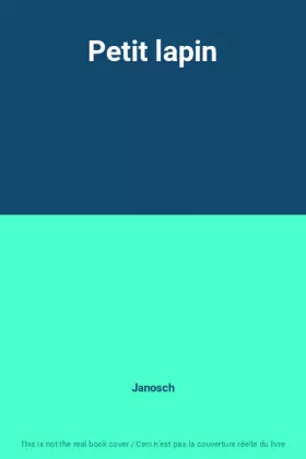Couverture du produit · Petit lapin