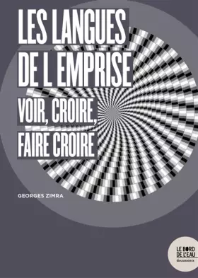 Couverture du produit · Les langues de l'emprise: Voir, croire, faire croire