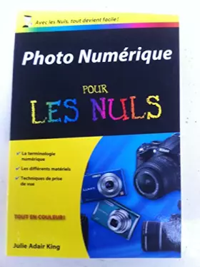 Couverture du produit · PHOTO NUMERIQUE POUR LES NULS