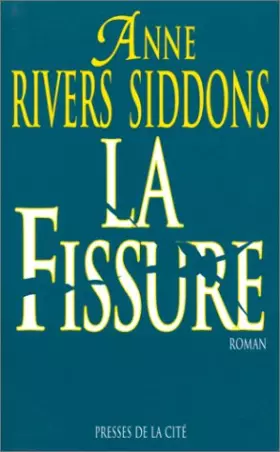 Couverture du produit · La fissure
