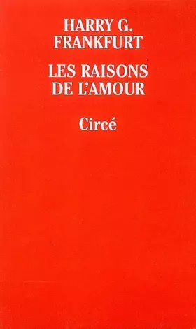 Couverture du produit · Les Raisons de l'amour