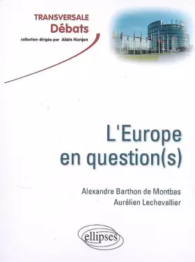 Couverture du produit · L'Europe en question(s)
