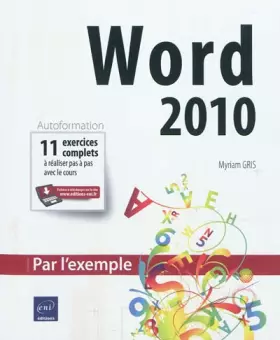 Couverture du produit · Word 2010