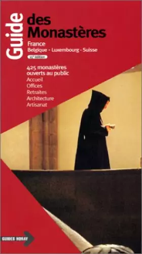 Couverture du produit · Guide des monastères de France