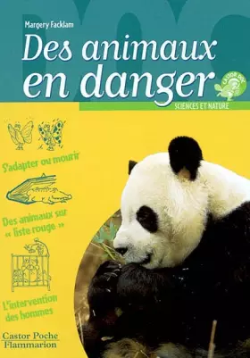 Couverture du produit · Des animaux en danger